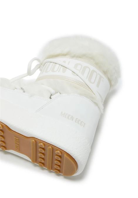 itrack faux fur wp boots woman white MOON BOOT | 80D2450130A001